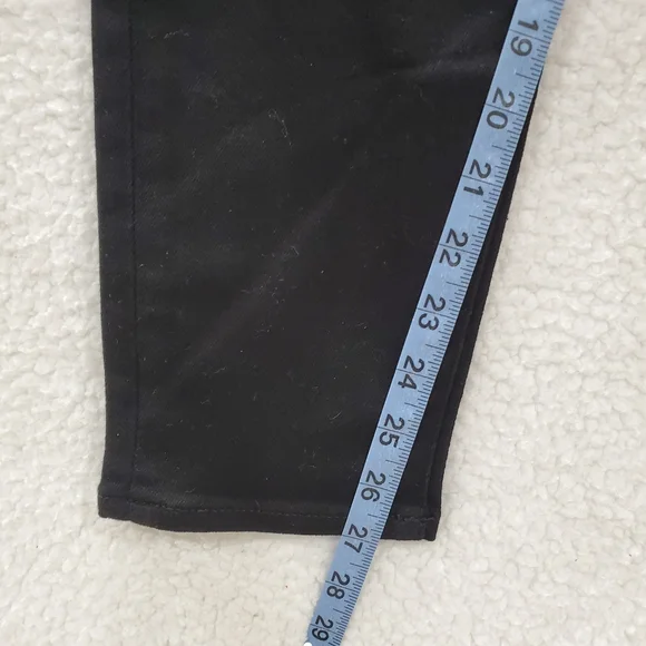 Daze Denim Womens 33 Black Call You Back Mid Rise Skinny Zip Fly Denim Jeans. - Picture 5 of 12